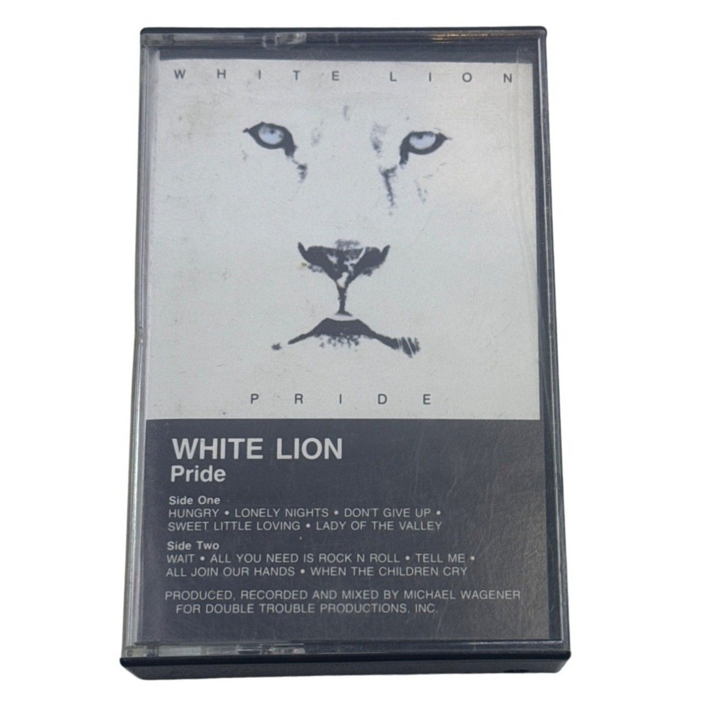 White Lion "Pride"‎ Cassette Tape - Rock 'n' Roll Relic for the Old Soul